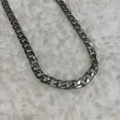シルバーカラー チェーン ネックレス