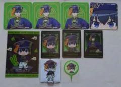 ブルーロック スマイルベースカフェ キョンシー アクスタ コースター カード 潔