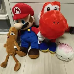 マリオ ヨッシー 他　ぬいぐるみセット