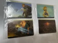 ゼルダの冒険　ティアキン　ウエハース　カード　20〜23 まとめて