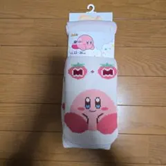 별의 커비 Kirby 毛布ソックス ひざ上丈 福助 ニット