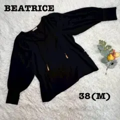 美品❤️BEATRICE/レディースカットソー/黒/38(M)