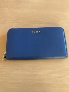 FURLA 長財布 青