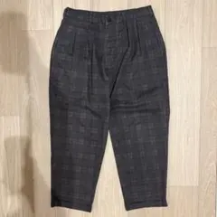 WACKOMARIA DORMEUIL クロップドウールスラックス L 中古・古着通販】WACKO MARIA (ワコマリア) DORMEUIL (ドーメル