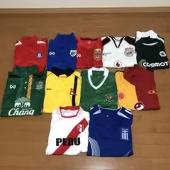 いろんな国のサッカーユニホーム