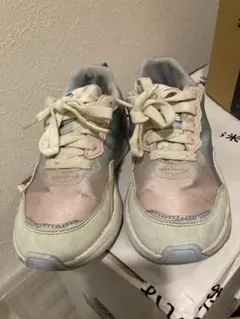 NIーMO防水スニーカー 水色/白　19.0 ムーンスター