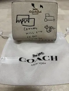 COACH バスキアコラボ　二つ折り財布