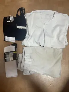 ホワイト 野球 ユニフォーム(練習着)