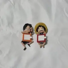 ワンピース一番くじ ちらりんフレンズ ルフィ・エース