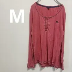 TOMMY HILFIGER ピンク 長袖Tシャツ　【M】　トップス　トミー