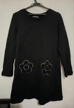 【値下げ】マリークワント　スウェット　ボア ワンピース