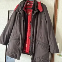 アッシュエル　ブラウン　重ね着4WAYアウター