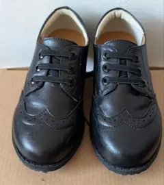 devirock 黒 ウィングチップ フォーマルシューズ 19.0cm