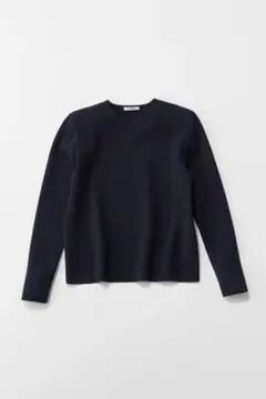 boutique310 佐藤佳菜子 小顔スウェット ネイビー SLONE boutique310 肩で魅せるニット ネイビー 佐藤佳菜子 - メルカリ