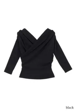 Asymmetric Cotton blend Jersey Top