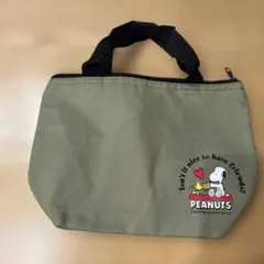 【新品未使用・匿名配送】 SNOOPY スヌーピー　保冷ランチバッグ　雑誌付録