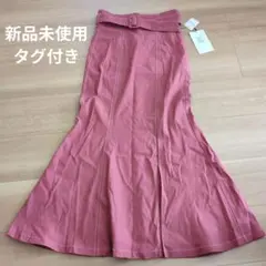 OLIVE des OLIVE ベルト付きスリットマーメイドスカートのサムネイル