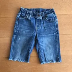 デニムハーフパンツ　ユニクロ　110cm