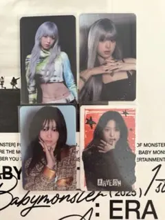 BABYMONSTER wegoup ポップアップ ラントレ　アヒョン　4枚