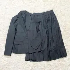 ルイルエブティック スーツ セットアップ M グレー パンツ プリーツ