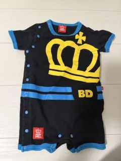 BABY DOLL ロンパース 黒/青/黄　70センチ　ベビードール