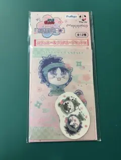 忍たま乱太郎 桜もちぴこの段 6年ろ組ステッカー＆クリアカードセット