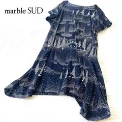 marble SUD ワンピース オーロラ柄 半袖のサムネイル