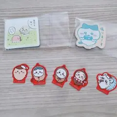 ちいかわ キャラマグネッツ2種 ＋コカコーラコラボステッカー ハチワレ ラッコ