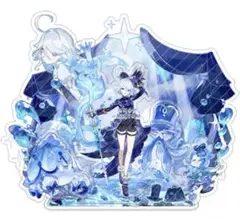 新品未開封　原神　フリーナ　3重アクリルスタンド