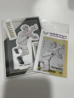 ハイキュー!! SVリーグ コラボグッズ アクリルフィギュア 宮侑 - メルカリ