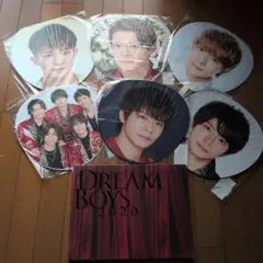 DREAM BOYS2020パンフレット　うちわ岸優太　King&Prince