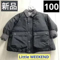 【新品】 100 little weekend 襟付き中綿ジャケット