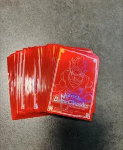 【当時品】ミラクルバトルカードダス ドラゴンボール スリーブ 48枚セット