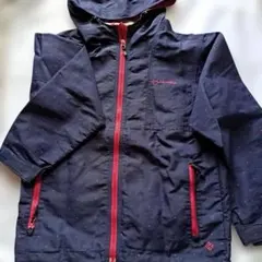 Columbia マウンテンパーカー ドット柄 ネイビー