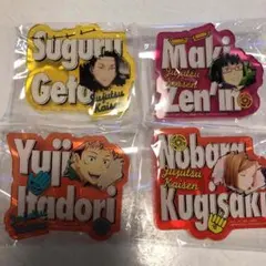 呪術廻戦　真希　悠仁　野薔薇　ネームバッジ　バッジ　アクリル