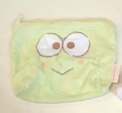 サンリオ ふわふわFACE台形ポーチ けろけろけろっぴ