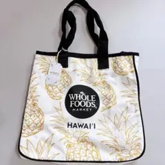 新品未使用✳︎Whole Foods Market✳︎パイナップル柄エコバッグ