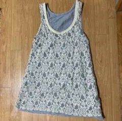 美品　ナチュラルビューティベーシック　チュニックワンピース