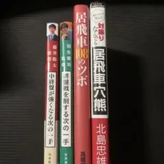 将棋戦術本 4冊セット 居飛車穴熊 終盤戦のサムネイル