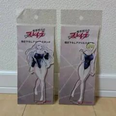 魔都精兵のスレイブ 出雲天花 羽前京香 競泳水着 アクリルスタンド