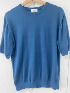 JOHN SMEDLEY ブルー BELDEN XXL 半袖ニット 希少 - メルカリ