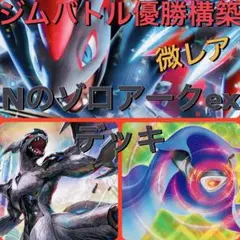 Nのゾロアークexデッキ ジムバトル優勝構築 微レアのサムネイル