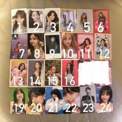 TWICE トレカ ジヒョ JIHYO バラ売り