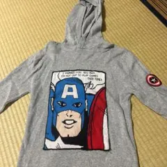 キャプテンアメリカのパーカー