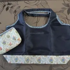 LAURA ASHLEY ポーチ エコバッグ セット 花柄のサムネイル