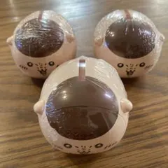 ガチャガチャ　くりまんじゅう　貯金箱　3個セット