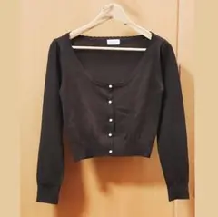 LODISPOTTO ロディスポット 茶色 ブラウン ショート丈 カーディガン