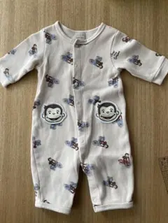 プティマイン★おさるのジョージ★ロンパース
