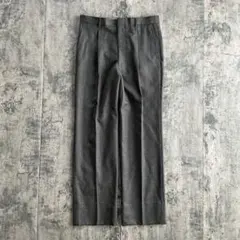 美品　スラックス センタープレス　ウール100% ノームコア　シティーボーイのサムネイル