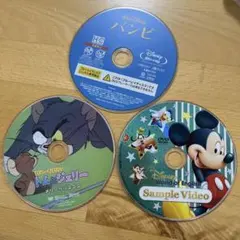 バンビ トムとジェリー ディズニーワールドイングリッシュサンプルDVD セット